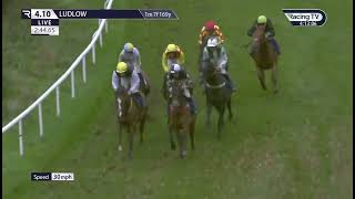 🟢⚪️GREGORIANS STAR 🌟 For Sheena West and AffordablePartnership winning at ludlow races [upl. by Yntrok367]