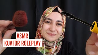 ASMR Sana Makyaj Yapıyorum  ASMR Kuaför Roleplay  ASMR Türkçe  ASMR Makyaj [upl. by Columbyne224]