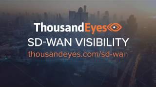 ThousandEyes SD WAN Demo Overview [upl. by Merrilee101]