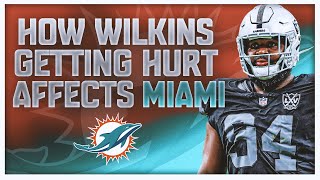 How The Christian Wilkins Injury Affects The Dolphins  Week 6 Picks [upl. by Ayat]