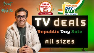 Republic Day Sale TV Deals  Best TV in India 2024  Great Republic Day Sale 2024 [upl. by Dugald]