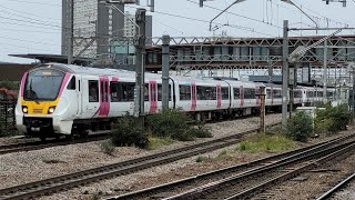 Brand New C2C Class720 Trains 720608  720611 Departing Stratford Station To Shoeburyness 201024 [upl. by Bick936]