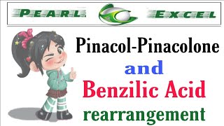 PinacolPinacolone amp Benzilbenzilic acid rearrangement [upl. by Farrel]