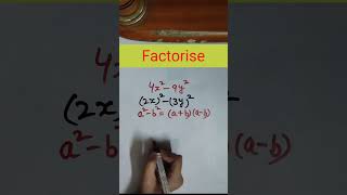 maths mathequation easymaths factorise shorttrick youtubeshorts mathematics shorts short [upl. by Nealson697]