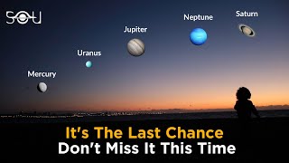 Look Up The Grand Alignment of Planets Is Happening Right Now [upl. by Faun]