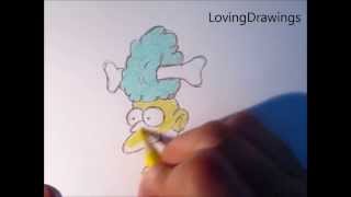 Simpsons XXL Special Learn to draw Sideshow Mel [upl. by Oisinoid]