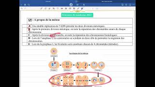 Q9 concours de médecine 2023 SVT [upl. by Fink]