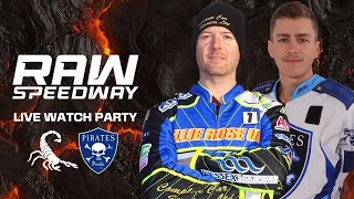 SCUNTHORPE SCORPIONS VS POOLE PIRATES British Speedway LIVE Watch Party [upl. by Lewie]