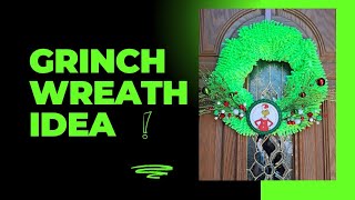 💚DIY DOLLAR TREE CHRISTMAS WREATH 🎄 [upl. by Macy39]