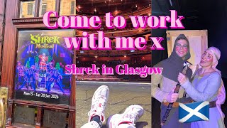 Duloc Diary  Shrek The Musical in Glasgow First vlog of 2024 musicals shrekthemusical glasgow [upl. by Naleek544]