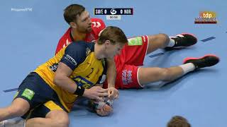 EHF Euro HungarySlovakia 2022  MR 4th M G II  Sweden vs Norway [upl. by Gaul595]