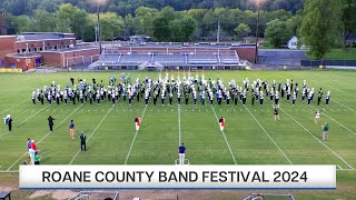 Roane County Band Festival 2024 [upl. by Anilesor178]