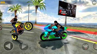 Xtreme Motorbikes Speed BikeExtremeStunts driving ladybiker777 Motor BikeGameBest Android Gameplay [upl. by Klement46]