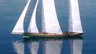 barca a vela rc ketch [upl. by Hnamik]