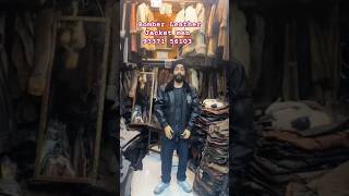 Cheapest Leather market in delhi Leather Jacket men [upl. by Ahab]