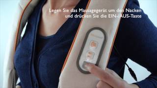 Anwendungshinweise zum Medisana NM 860 ShiatsuNackenmassagegerät [upl. by Thorrlow]