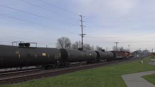 1 January 2019 Old Town Tacoma WA Trains 4K [upl. by Idnahr]