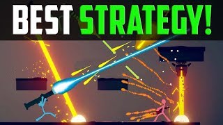 Stick Fight The Game Best Strategy On Every Map [upl. by Rima]