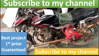 Mechanical project  Bike Spray Machine  Best projects  Xtreme Learning  Xtreme Ankush [upl. by Elmira]