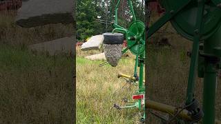 A massive HORNET nest hit and run hornets hornetnest wasps yellowjackets insects bees [upl. by Ellehcam]