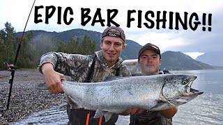 Catching BIG salmon on the Fraser River BC [upl. by Catina]