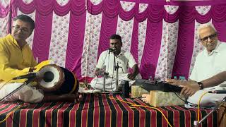 Dasarahalli Concert By Singer Manjunath and keyboard K S Nagabhushanaiah and mridangam Naresh [upl. by Ahsinnod875]