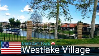 Westlake Village California USA Dash Cam Tours 🚘 [upl. by Aruasor591]