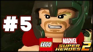 LEGO Marvel Superheroes 2  Part 5  Hydra HQ HD Gameplay Walkthrough [upl. by Evalyn886]