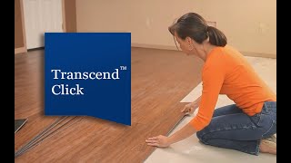 LVT Get to Know Transcend Click Flooring  Tarkett Home [upl. by Nnaael]