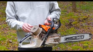 Stihl MS 500i  LongTerm Test Of Performance In Hard Conditions [upl. by Parfitt]