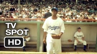 42 TV SPOT  Changing The World 2013  Jackie Robinson Movie HD [upl. by Averill]