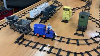 The Indoor Workshop 32mm gauge Industrial Railway [upl. by Eizeerb]