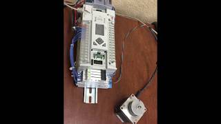 PLC as a Stepper Motor Driver [upl. by Lemert740]