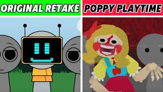 Incredibox Sprunki Retake but POPPY PLAYTIME 4  Normal vs Horror Version New Mod [upl. by Spillar677]