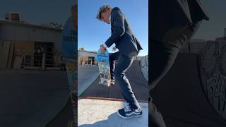 Skating in a suit‼️🛹🤘🏽✅ skateboardingisfun [upl. by Sidra15]