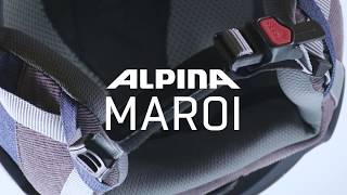 ALPINA SPORTS  freeride helmet ALPINA MAROI [upl. by Cavill]