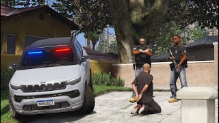 FORAGIDO PRESO PELA PCESP  GTA 5 POLICIAL  LSPDFR [upl. by Ulah]