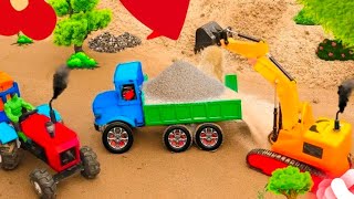 RC remote control tractor tractor wala game mini tractor tractor trolley 🛺the tractor video creator [upl. by Annie]