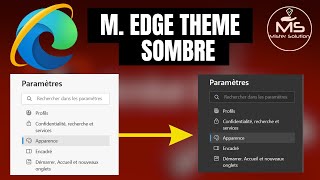 Comment activer le mode sombre sur Microsoft Edge [upl. by Oicirtap]