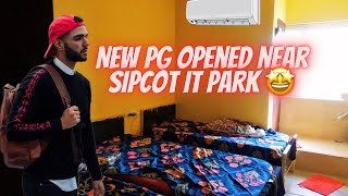 Newly constructed premium pg in siruseri Best mens pg near sipcot IT park chennai hostel stay [upl. by Agneta243]