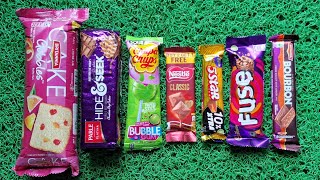 Britannia cake vs Hide and seek vs Nestle Classic vs 5star vs Fuse vs KitKat vs Bourbon vs Oreo [upl. by Ennalyrehc]