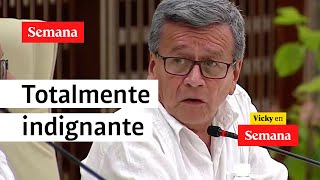 Recuerdan indignante video del ELN por secuestro del padre de Luis Díaz  Vicky en Semana [upl. by Rattray512]