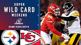 Steelers vs Chiefs Super Wild Card Weekend Highlights  NFL 2021 [upl. by Nickles]