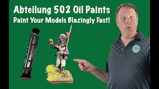 Paint Models Faster Abteilung 502 Oil Pants  Shading Miniatures for Wargames and Dioramas [upl. by Maidie584]