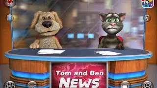 Talking Tom amp Ben News Android amp iPhone  iPad iOS GamePlay [upl. by Ajat527]