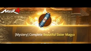 MIR4 Mystery 1 Nefariox Horn  Part 13 Beautiful Sister Magya Complete 🤗😁👍 [upl. by Nitsrik]