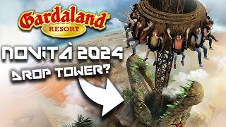 GARDALAND ARRIVA LA NOVITÀ 2024 😱 UNA DROP TOWER AL POSTO DI SEQUOIA PRIME INFORMAZIONI [upl. by Teodoor226]