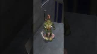 TMNT All Turtles Idle Moves tmnt ps2 shorts [upl. by Wolfgram434]