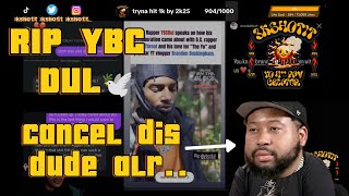 RIP PHILLY RAPPER YBC DUL  CANCEL AKADEMIKS [upl. by Emixam]