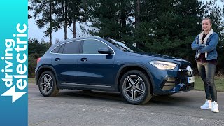 New Mercedes GLA 250 e plugin hybrid SUV review – DrivingElectric [upl. by Julietta]